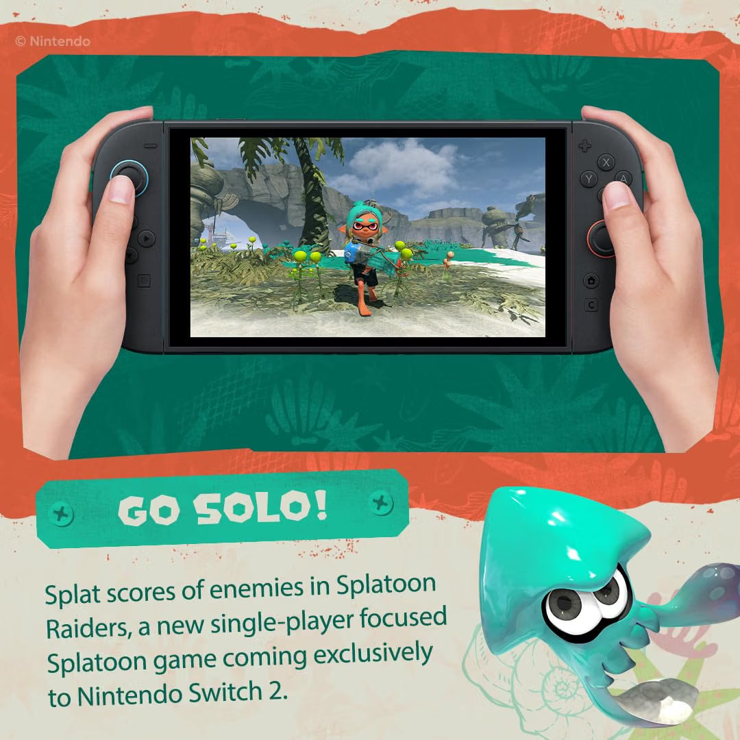 Splatoon Raiders - Nintendo Switch Game